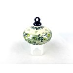 188  Bunzlau Kerstbal rond plat 2322 Kerst